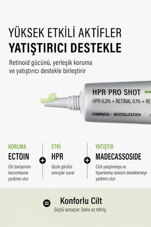 Epii HPR Pro Shot Yaşlanma Karşıtı Serum 20 ml HPR %0.3 Retinal %0.1 Retinol %0.05
