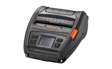 BIXOLON XM7-40iWK 203dpi 104mm 127mm/sn Bluetooth + Wıfı USB Linerless Taşınabilir Barkod Etiket
