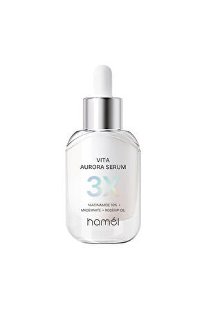3X Vita Aurora Serum %10 Niacinamide Koyu Leke Karşıtı Cilt Tonu Eşitleyici Serum Kore 30ml