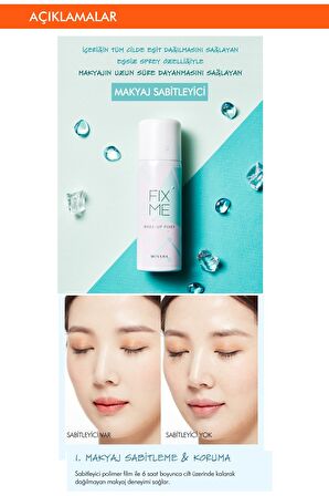 Makyaj Sabitleme Spreyi 50ml Fix Me Make-Up Fixer