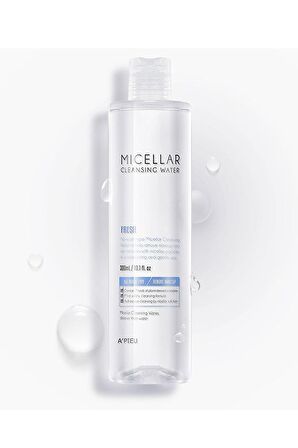 Hafif Yapılı Makyaj Temizleyici Su 300ml APIEU Micellar Cleansing Water (Fresh)