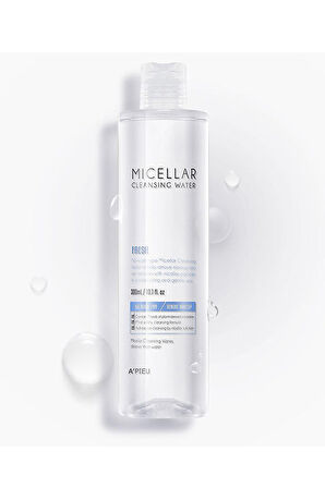 Hafif Yapılı Makyaj Temizleyici Su 300ml APIEU Micellar Cleansing Water (Fresh)