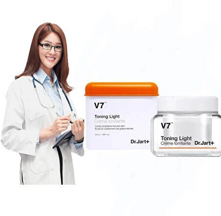 Dr.Jart+ V7 Tonlayıcı Açık Cilt Kremi+ güneş koruyucu 50ml