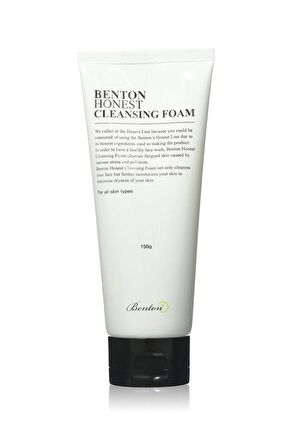 Benton Honest Cleansing Foam 150g - Hassas Ciltlere Uygun Hafif Formüllü Temizleyici Köpük