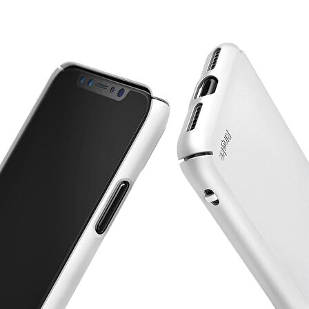 Ringke Slim iPhone X ile Uyumlu KIlıf Sky Blue
