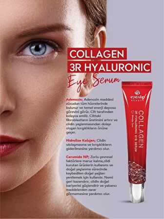 Kolajen 3R Hyalüronik İçeren Kırışıklık Karşıtı Göz Serumu 25 ml