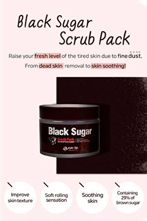 Black Sugar Scrub Pack