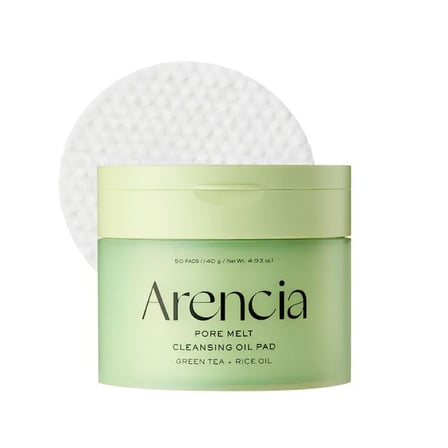 ARENCIA PORE MELT CLEANSING OIL PAD  (50 PAD 140 GR)