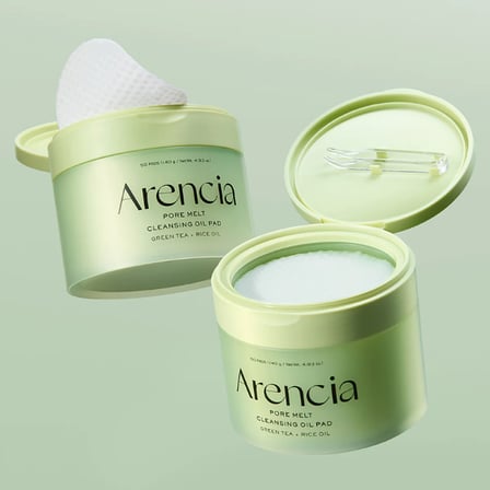 ARENCIA PORE MELT CLEANSING OIL PAD  (50 PAD 140 GR)
