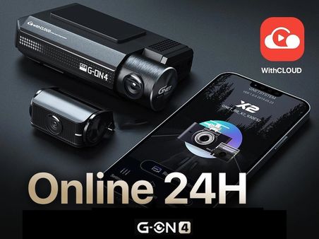 Gnet Gon4 Pro 4K UHD 2 Kameralı HDR Wi-Fi Araç Kamerası