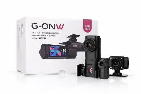 Gnet GonW3 Alpha 3 Kameralı FullHD Türkçe LCD Ekranlı Araç Kamerası