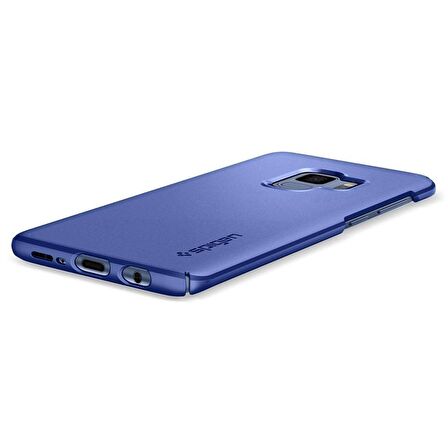 Spigen Galaxy S9 Kılıf Thin Fit Blue Coral