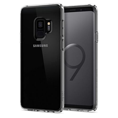 Spigen Galaxy S9 ile Uyumlu Kılıf Ultra Hybrid Crystal Clear