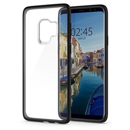Spigen Galaxy S9 Kılıf Ultra Hybrid Matte Black