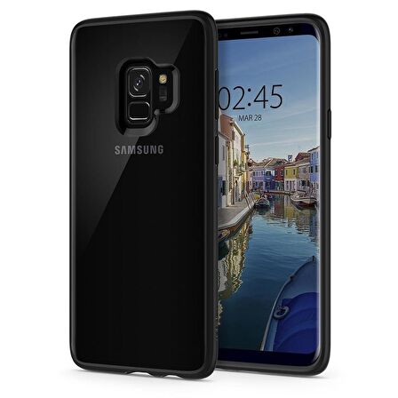 Spigen Galaxy S9 Kılıf Ultra Hybrid Matte Black