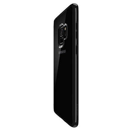 Spigen Galaxy S9 ile Uyumlu Kılıf Ultra Hybrid Midnight Black