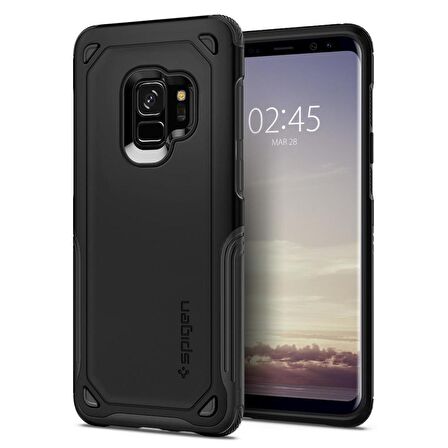 Spigen Galaxy S9 Kılıf Hybrid Armor Black