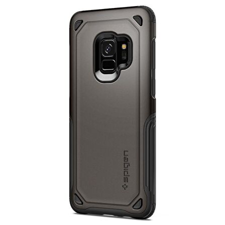 Spigen Galaxy S9 Kılıf Hybrid Armor Gunmetal