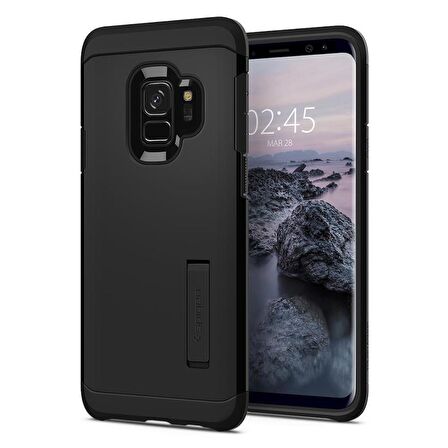 Spigen Galaxy S9 Kılıf Tough Armor Black