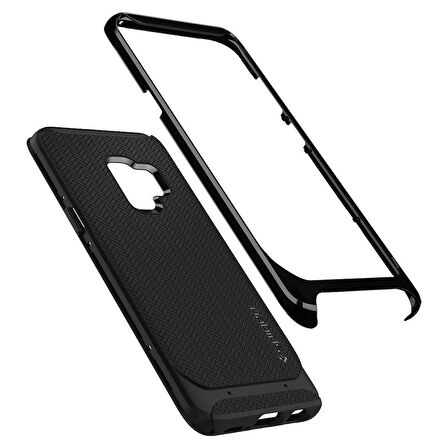 Spigen Galaxy S9 Kılıf Neo Hybrid Shiny Black