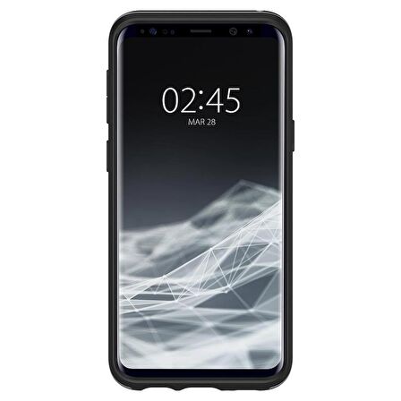 Spigen Galaxy S9 ile Uyumlu Kılıf Neo Hybrid Gunmetal
