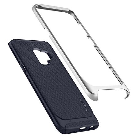 Spigen Galaxy S9 Kılıf Neo Hybrid Silver Arctic