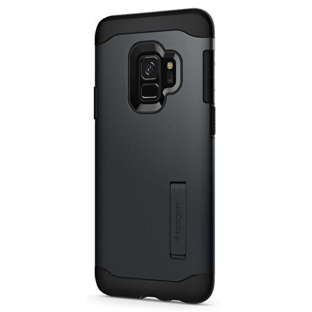 Spigen Galaxy S9 Kılıf Slim Armor Metal Slate