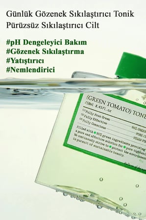 Green Tomato Toner - Yeşil Domates Özlü Arındırıcı Tonik