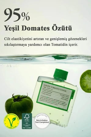 Green Tomato Toner - Yeşil Domates Özlü Arındırıcı Tonik