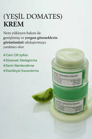 Green Tomato Cream - Yeşil Domates Gözenek Sıkılaştırıcı Nem Kremi