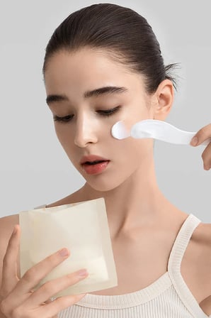 Fully Rice-Dough Modeling Mask Yüz Maskesi Pirinç Özlü 4 Adet