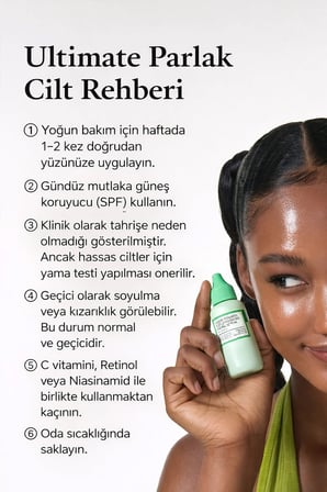Green Tomato Acid 20 Wash Off Peeling Serum - Yeşil Domates Özlü Peeling Serumu