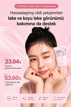 Vitamin B12 Brightening Tone Up Sun Cream SPF50+ PA++++ - Pembe Ton Eşitleyici Güneş Kremi