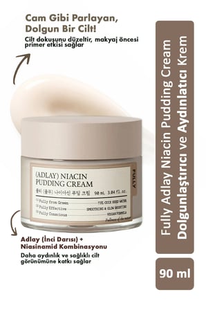 Adlay Niacin Pudding Cream - Dolgunlaştırıcı ve Aydınlatıcı Krem 90ml