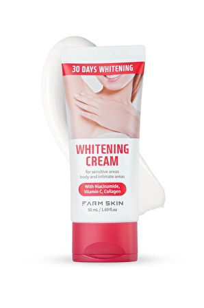 Whitening Cream Leke Karşıtı Beyazlatıcı Krem Niacinamide C Vitamin Collagen Kore 50ml