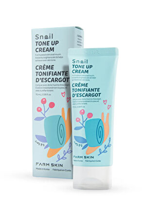 Snail Tone Up Cream Cilt Ton Eşitleyici Salyangoz Krem Aydınlatıcı Eşitleyici Niacinamide Kore 70ml