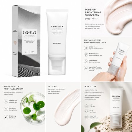 Madagascar Centella Tone Brightening Tone-up Sunscreen - Ton Eşitleyici Güneş Koruyucu 50ml