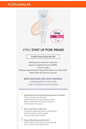 Missha Start Up Pore Parlak Nemlendirici - Gözenek Sıkılaştırıcı 30 ml Makyaj Bazı