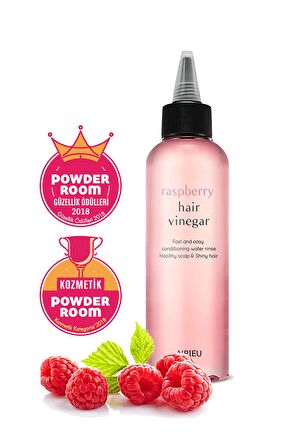 Saçlara Parlak Görünüm Veren  Besleyici Ahududu Saç Sirkesi 200ml APieu Raspberry Hair Vinegar