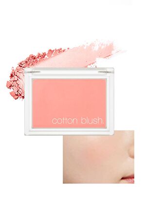 Yumuşak Dokulu Kolay Sürülebilen Allık Cotton Blusher (My Candy Shop)