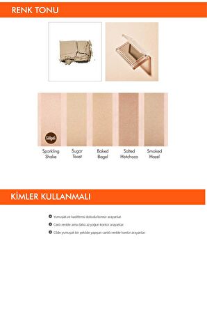 Yumuşak Dokulu Kolay Uygulanabilen Kontür Cotton Contour (Smoked Hazel)