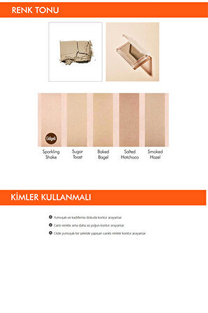 Yumuşak Dokulu Kolay Uygulanabilen Kontür Cotton Contour (Smoked Hazel)