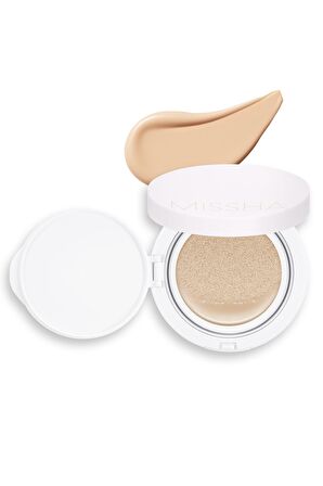 Yüksek Kapatıcı Yarı Mat SPF50+ PA+++  Fondöten 15g Magic Cushion Cover Lasting No.21