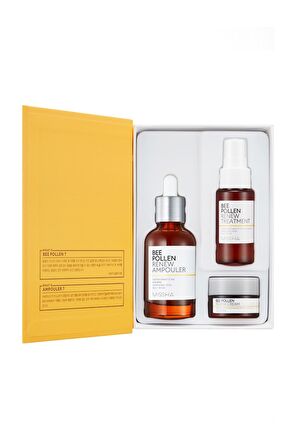 Missha Bee Pollen Tüm Cilt Tipleri İçin Su Bazlı Yağsız Besleyici Yüz Bakım Seti 