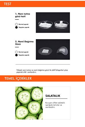 Salatalık özlü Nemlendirici Yaprak Maske (1ad) Airy Fit Sheet Mask Cucumber