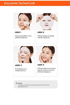 Hyalüronik Asit İçerikli Nemlendirici Yaprak Maske (1ad) Mascure Hydra Solution Sheet Mask