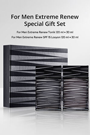 Erkekler İçin Yaşlanma Karşıtı&Nemlendirici Bakım Seti MISSHA For Men Extreme Renew Special Gift Set