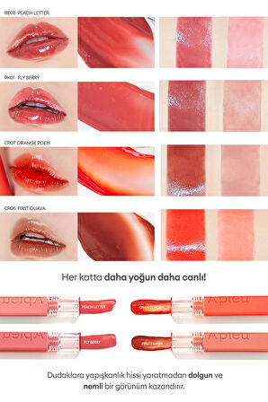 Pürüzsüzce Uygulanan Gün Boyu Kalıcı Tint A'PIEU Juicy Pang Tint (RD03)