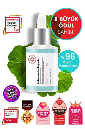 Hassas Ciltler İçin Nemlendirici Ampul 30ml A'PIEU Madecassoside Ampoule 2x