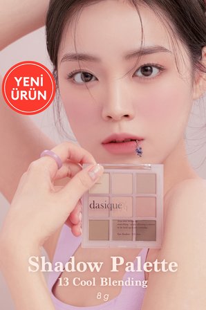 3 Farklı Mat Dokuda Renk Seçenekleri Sunan Far Paleti DASIQUE Shadow Palette (#13 Cool Blending)